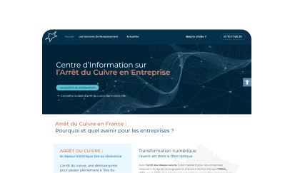 site web Arret du cuivre